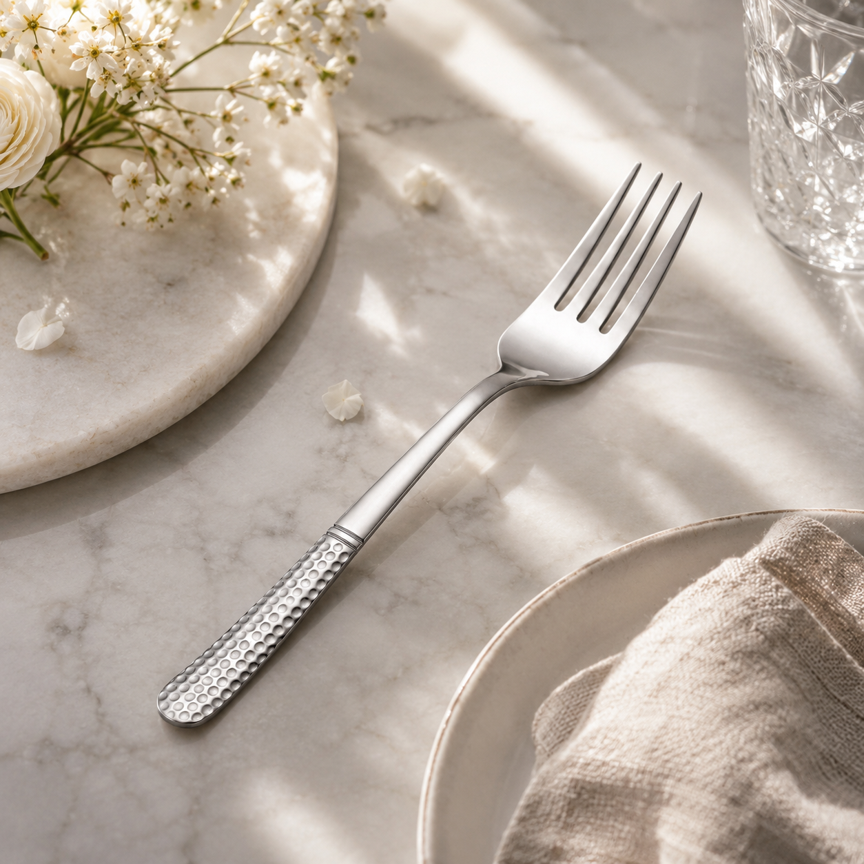 Blaze R.P.2 Stainless Steel 6-Piece Silver Table Fork Set