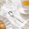 Blaze Pearl 6-Piece Stainless Steel Silver Tea Spoon Set