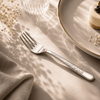 Blaze Tree 6-Piece Stainless Steel Silver Dessert Fork Set