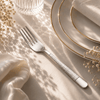 Blaze Tree 6-Piece Stainless Steel Silver Table Fork Set