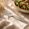 Blaze Tree 2-Piece Stainless Steel Silver Serving Fork Set