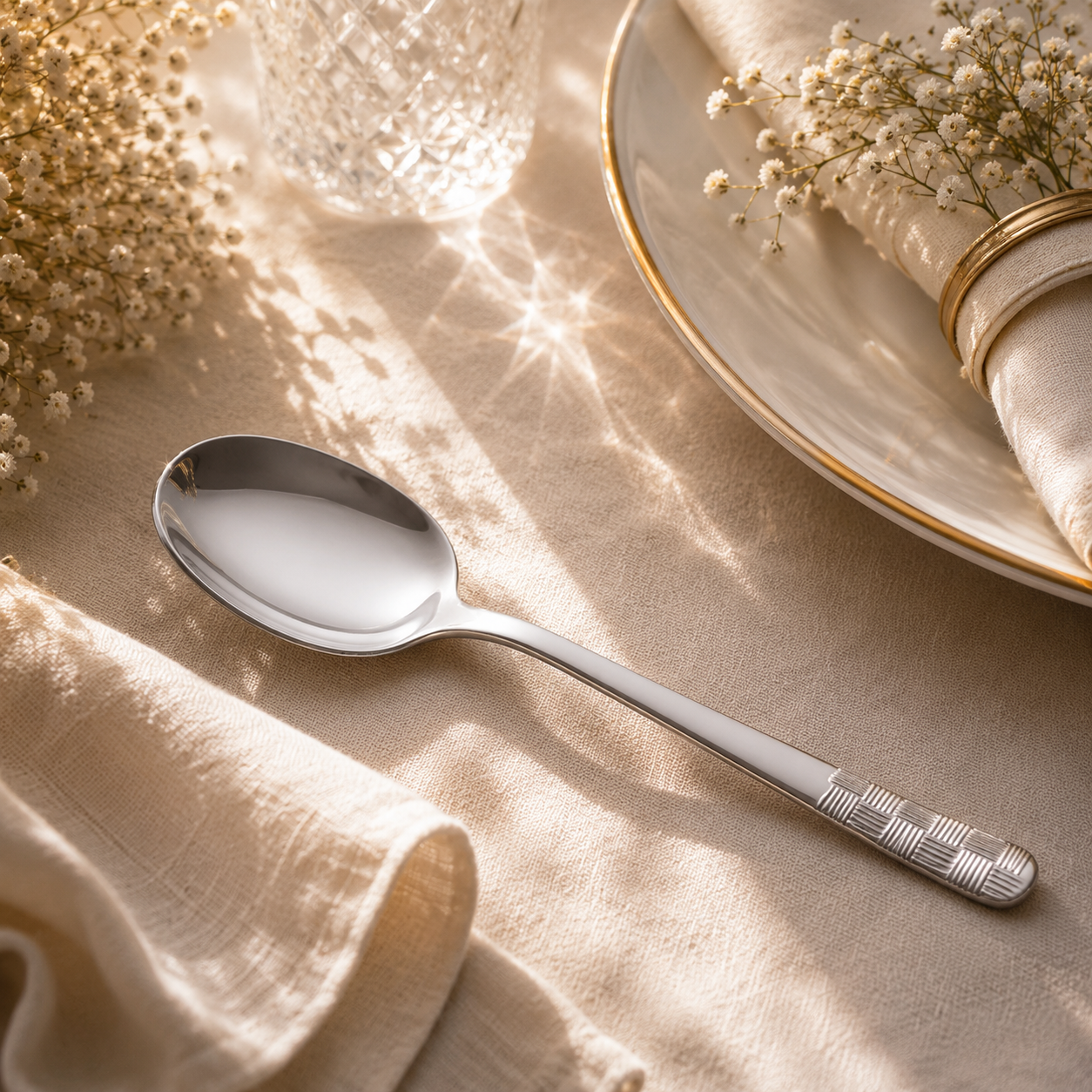 Blaze R.P.1 Stainless Steel 6-Piece Silver Table Spoon Set
