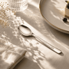 Blaze Tree 6-Piece Stainless Steel Silver Dessert Spoon Set