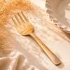 Blaze TPO Gold 2-Piece Stainless Steel Golden Serving Fork Set