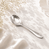 Fish Sandy 6-Piece Stainless Steel Silver Baby Soup Spoon Set
