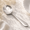 Fish Sandy Stainless Steel Silver Serving Soup Spoon
