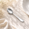 N.H 6-Piece Stainless Steel Silver Baby Spoon Set
