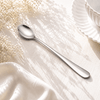 N.H 6-Piece Stainless Steel Silver Long Tea Spoon Set