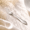 N.H 6-Piece Stainless Steel Silver Baby Fork Set