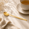 Blaze R.P.3 Stainless Steel 6-Piece Golden Long Tea Spoon Set