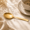 Blaze R.P.3 Stainless Steel 6-Piece Golden Dessert Soup Spoon