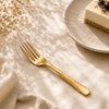 Blaze R.P.3 Stainless Steel 6-Piece Golden Dessert Fork Set