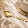 Blaze R.P.3 Stainless Steel 2-Piece Golden Serving Rice Spoon Set