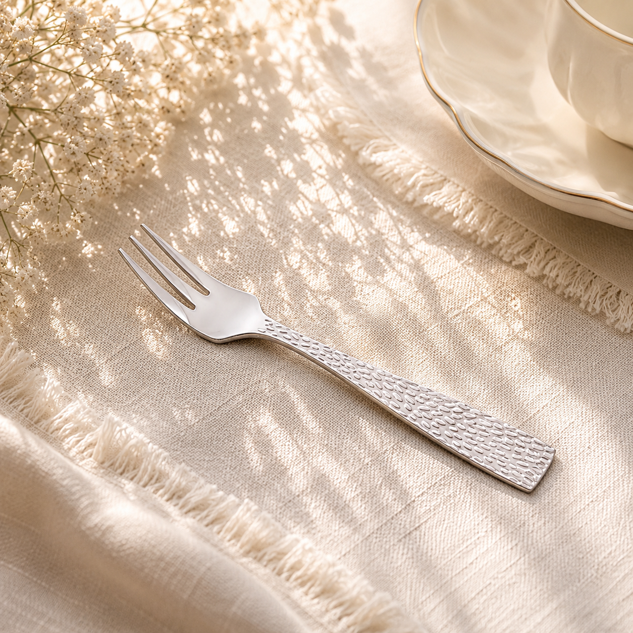 Humber 6-Piece Stainless Steel Silver Baby Fork Set