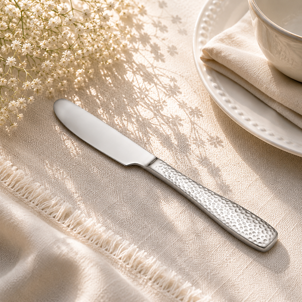 Humber 6-Piece Stainless Steel Silver Table Knife Set
