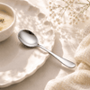 Mirror Polish 6-Piece Stainless Steel Silver Baby Soup Spoon Set