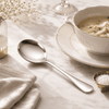 Omega Stainless Steel Silver Serving Soup Spoon
