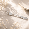 H.D 6-Piece Stainless Steel Silver Baby Fork Set