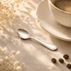 N.F Moon 6-Piece Stainless Steel Silver Coffee Spoon Set