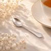 N.F Moon 6-Piece Stainless Steel Silver Tea Spoon Set