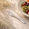 N.F Moon 6-Piece Stainless Steel Silver Fruit Fork Set