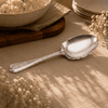 N.F Moon Stainless Steel Silver Serving Rice Panja Spoon