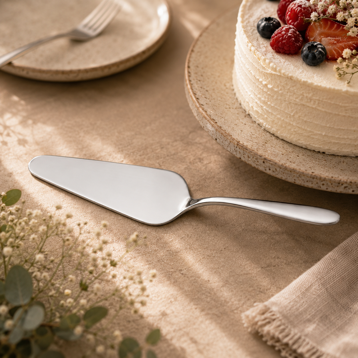 Value Stainless Steel Silver Cake Lifer