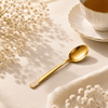 Blaze TPO Gold 6-Piece Stainless Steel Golden Tea Spoon Set