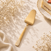 Blaze TPO Gold 2-Piece Stainless Steel Golden Cake Lifter Set