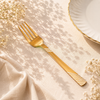 Blaze TPO Gold 6-Piece Stainless Steel Golden Table Fork Set