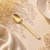 Blaze TPO Gold 6-Piece Stainless Steel Golden Coffee Spoon Set