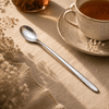 Value 6-Piece Stainless Steel Silver Long Tea Spoon Set