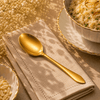 H.P Stainless Steel Golden Serving Soup Spoon