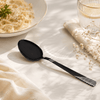 Blaze TPO 6-Piece Stainless Steel Black Table Spoon Set