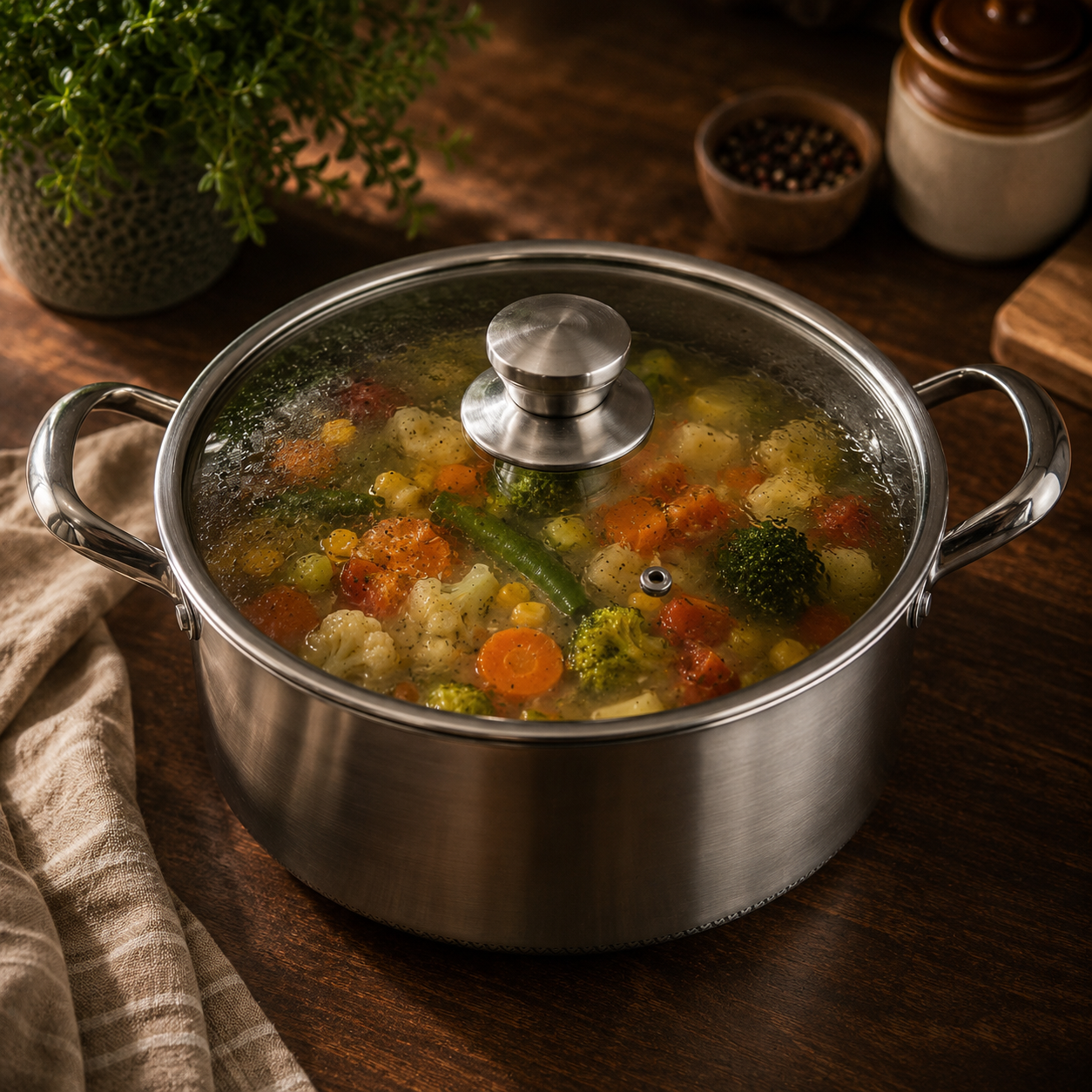 Contay Laser Coated Cooking Pots