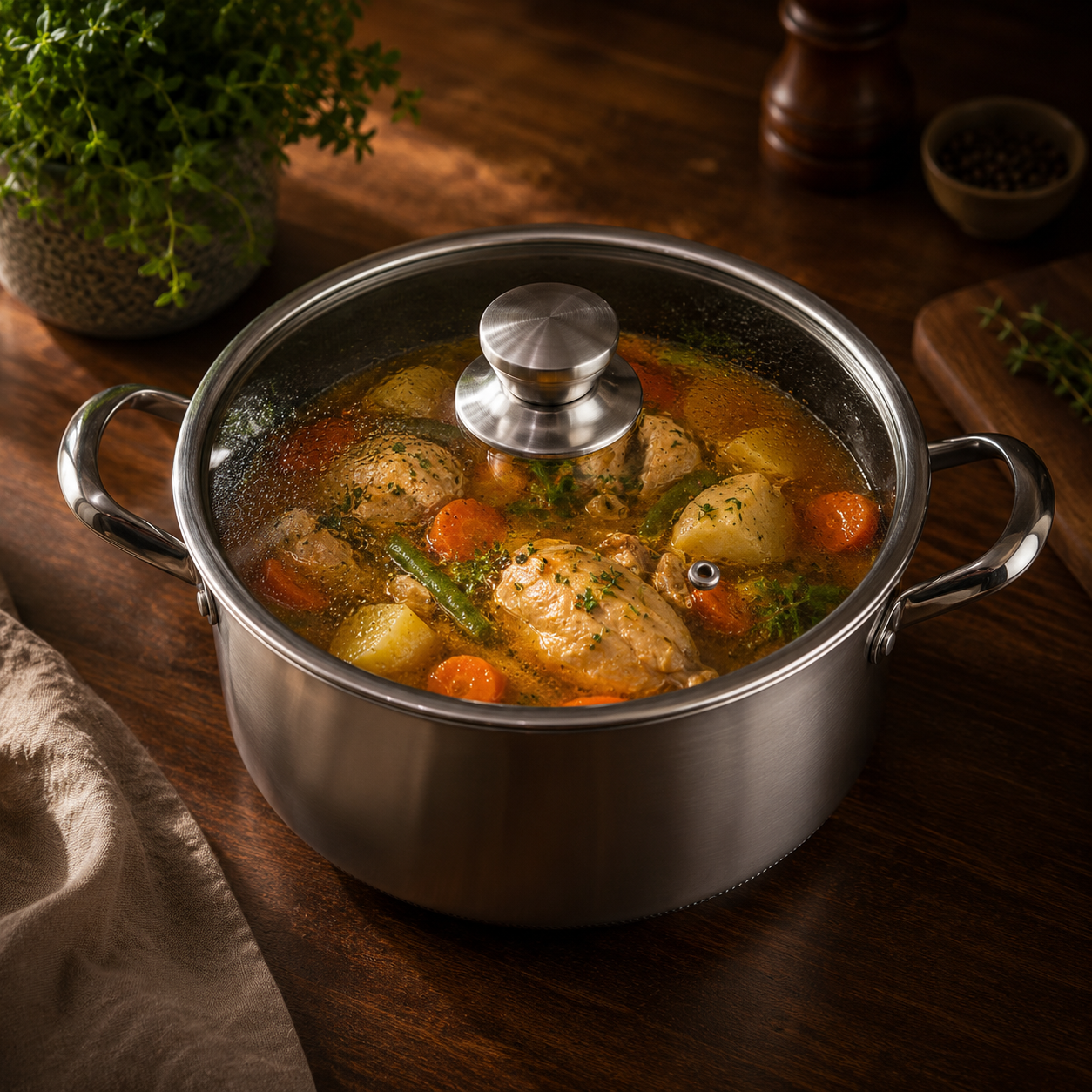 Contay Laser Coated Cooking Pots