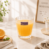 Delisoga 275 ml 6-Piece Classic Ribbed DOF Glass Set