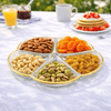 Danny Home 5-Portion Glass Dish (RW10-01)