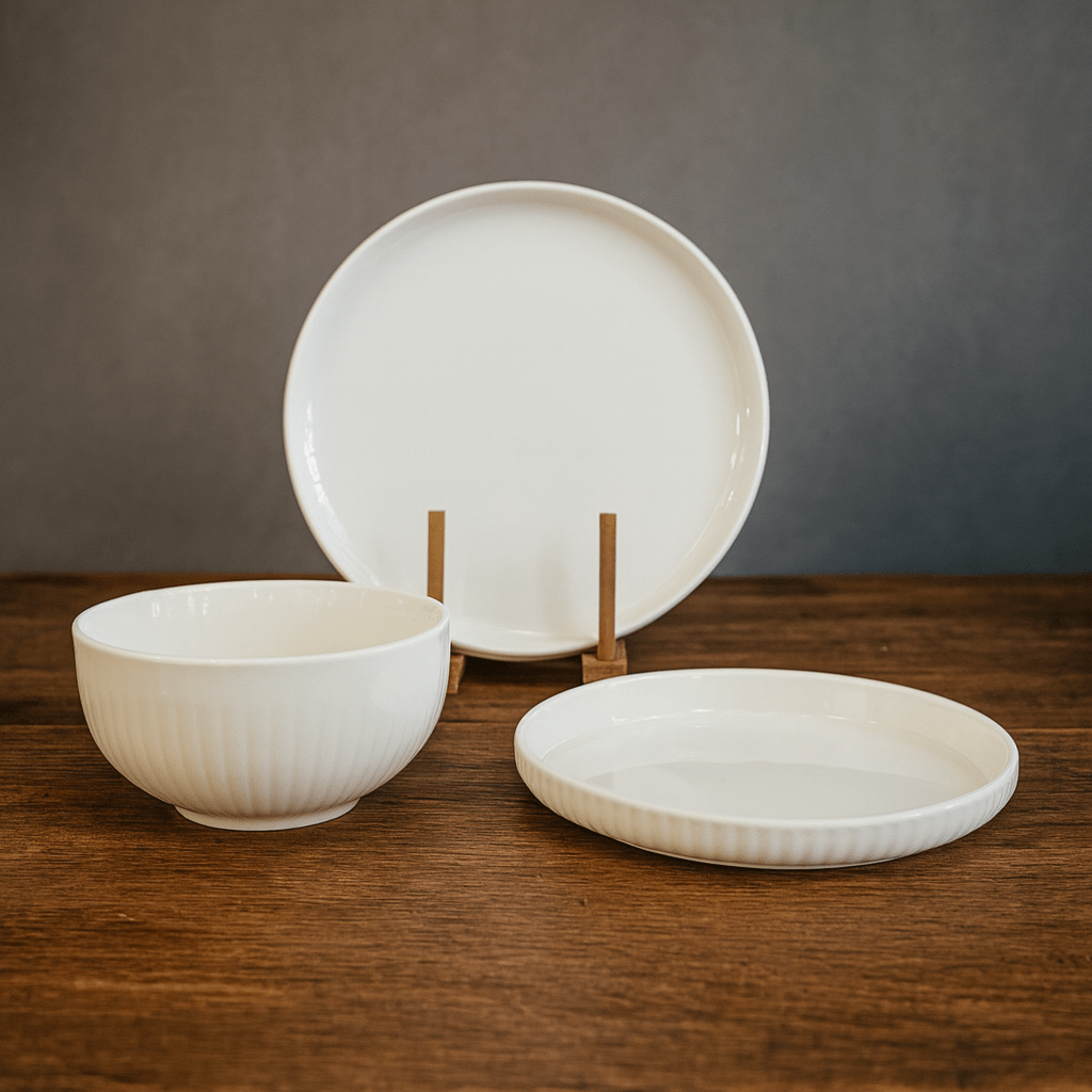 18-Piece Danny Home Dinner Set White