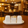 Danny Home 4-Piece Ceramic Salt & Pepper Set