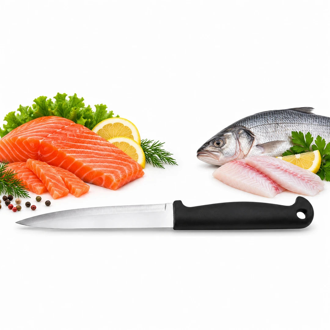 Kiwi 195 Stainless Steel Knife | 8.5-Inch