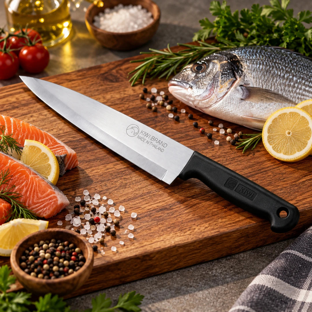 Kiwi 188 Stainless Steel Chef Knife | 12-Inch