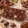 BEST Silicone Chocolate Mould 8-Cavity | Starfish, Cone, Fish & Sea Shell