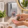 Crest Violet Metal Soap Dispenser
