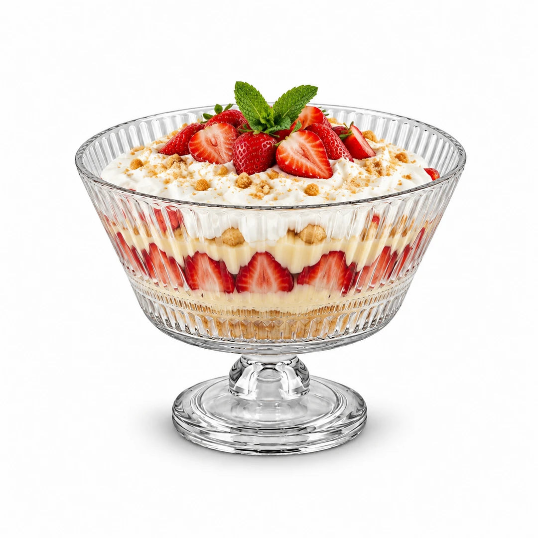 Ace Glass Trifle Bowl | 8.75-Inch
