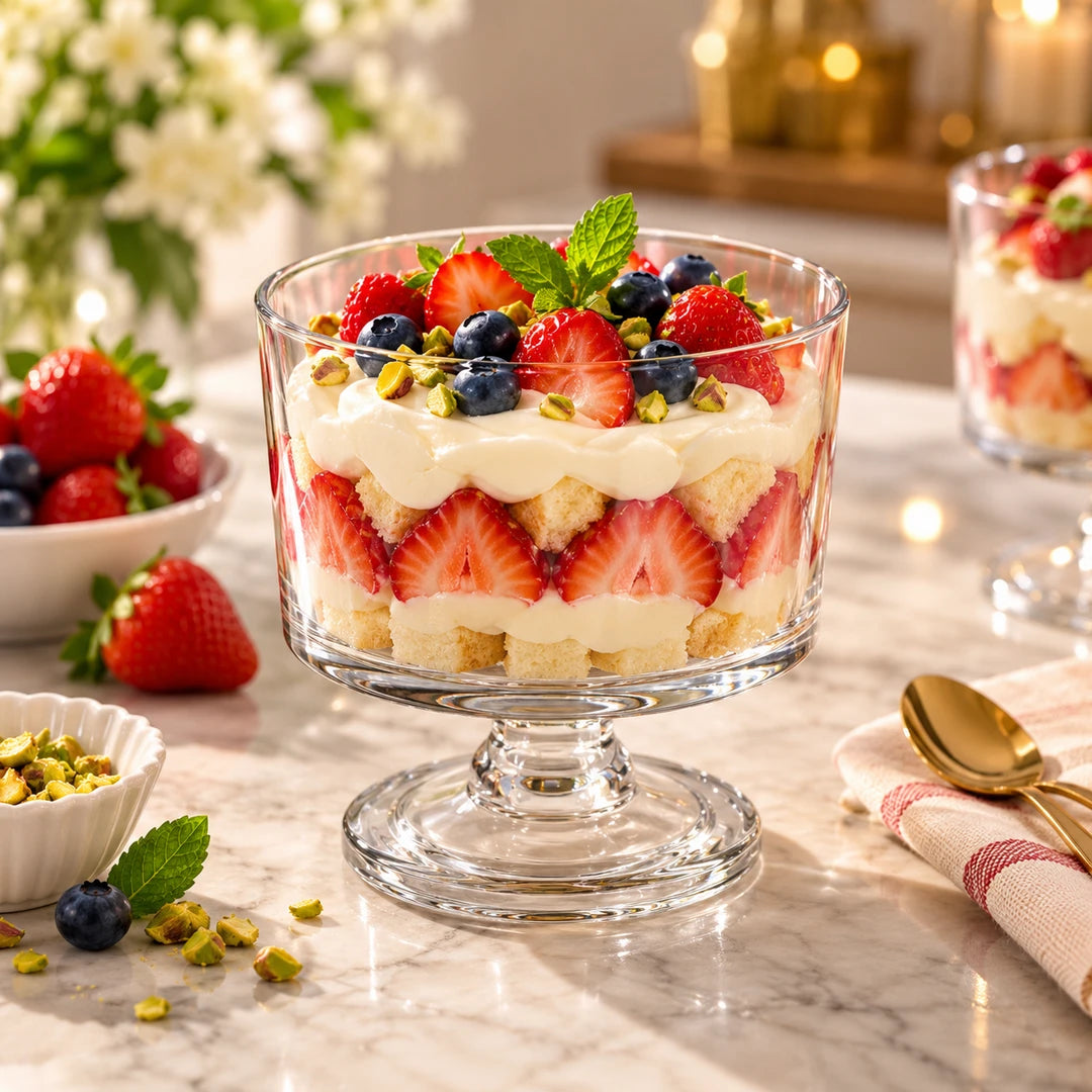 Ace Glass Trifle Bowl | 6-Inch