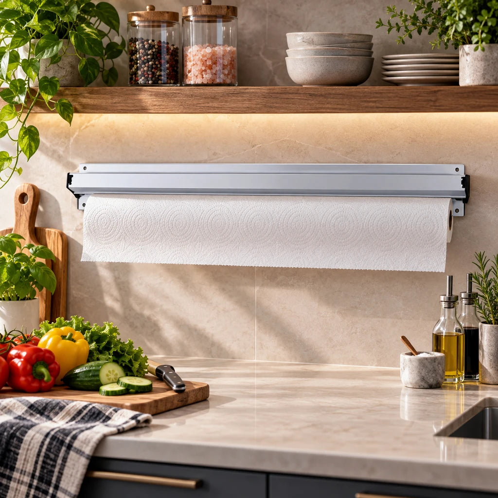 Mart Stainless Steel Magnetic Paper Holder | 60, 90, 120 Cm