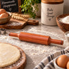 Classic Wood Rolling Pin | 8-16 Inch