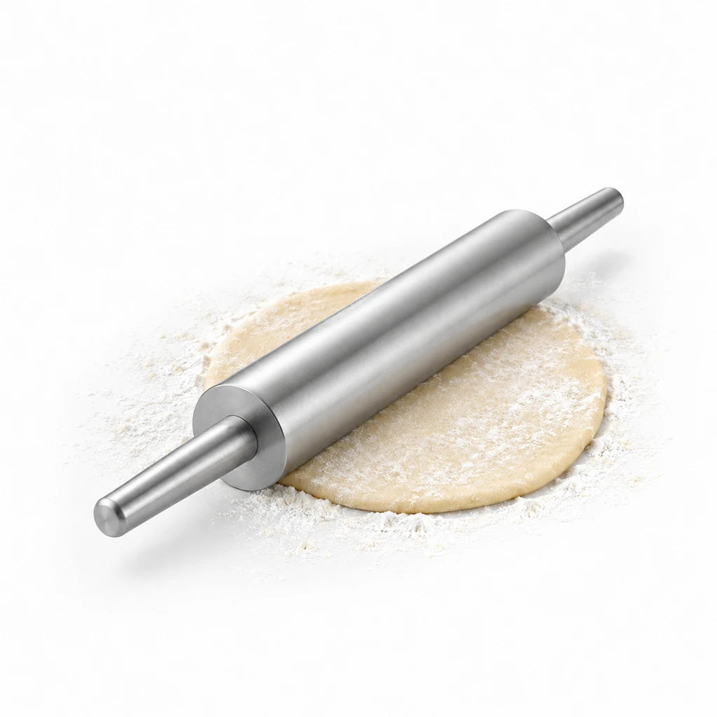Crest Stainless Steel Rolling Pin | 13 Inch