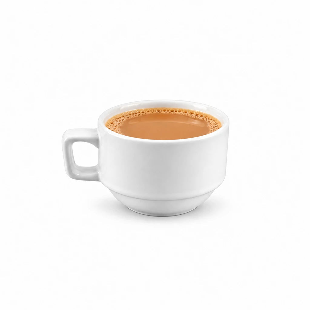 PC Topaz White Ceramic Cup 350 ML | White